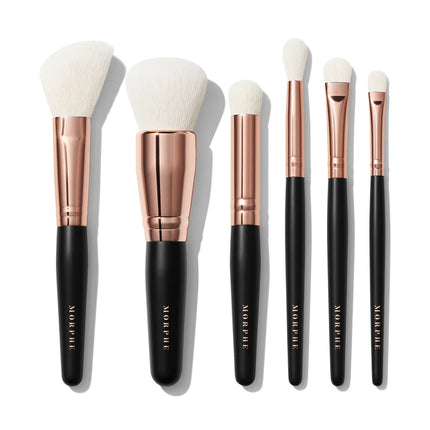 Seau de brosse de maquillage en cuir